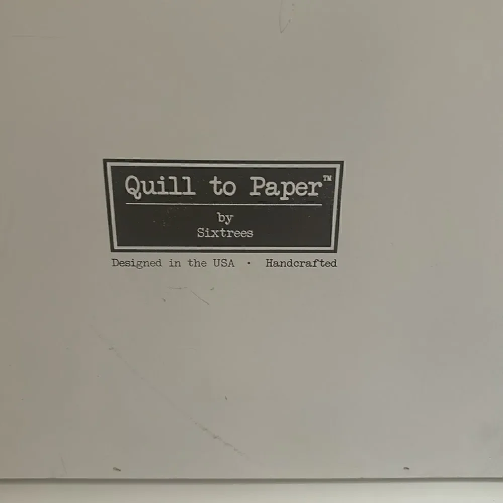 The Ocean Sets Me Free wall decor / brand new with sticker. Quill to Paper.